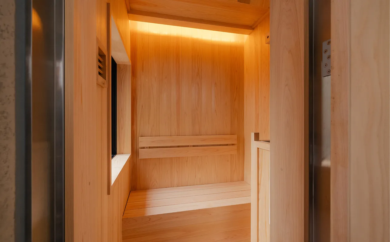 Deluxe Sauna Twin