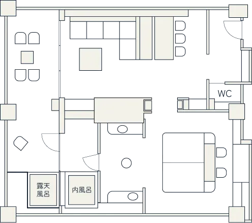 SHIJIMA Suiteの間取り図